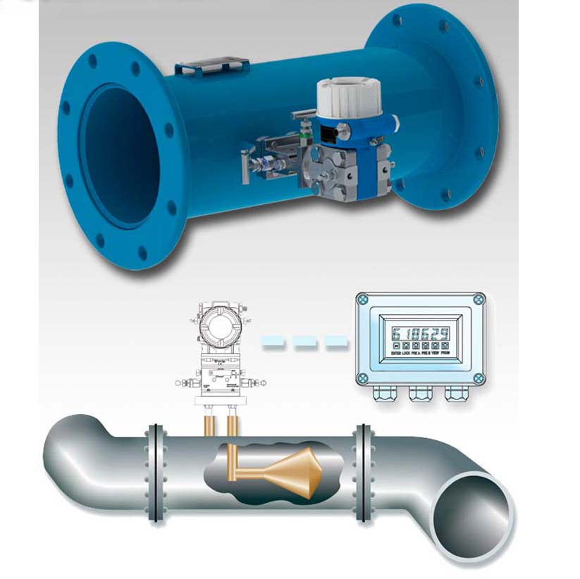 Caudalímetro para gases y vapores | V-Cone® | McCrometer